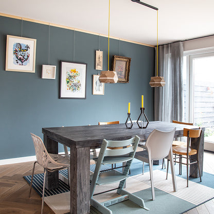 STAS riva wooden rail 200cm: Intelligent design meets sustainability with sustainable wooden picture rails.