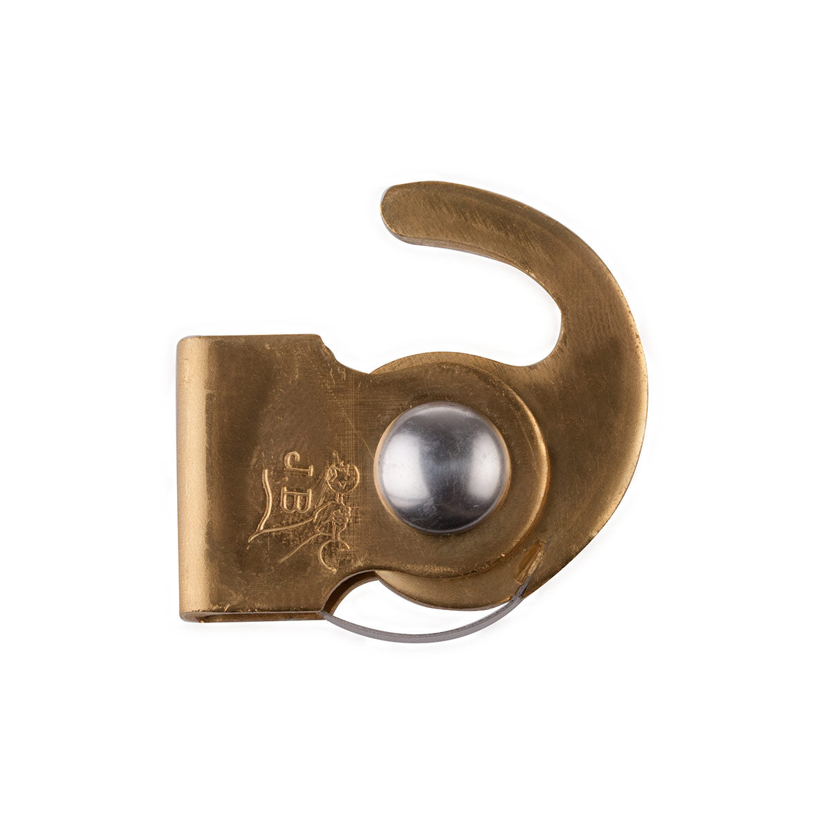 STAS j-rail max hook supports up to 220 lbs for secure gallery displays on 4x10mm rods.