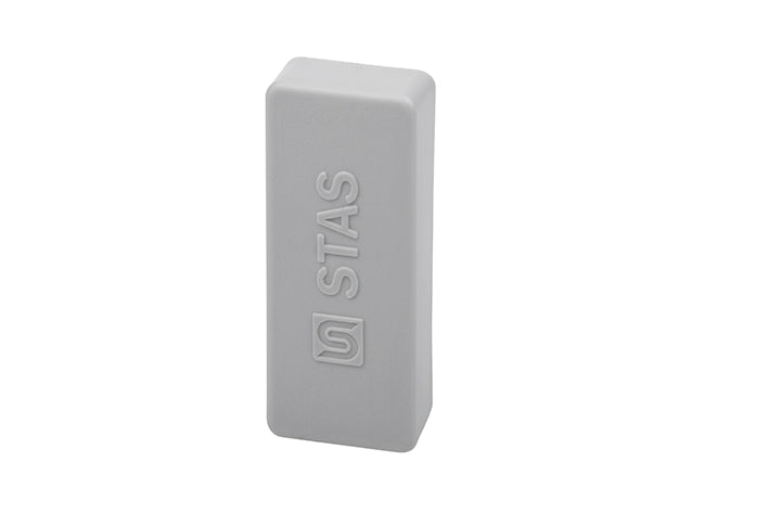 STAS papergrip end cap pairs with installation kit for secure fitting.