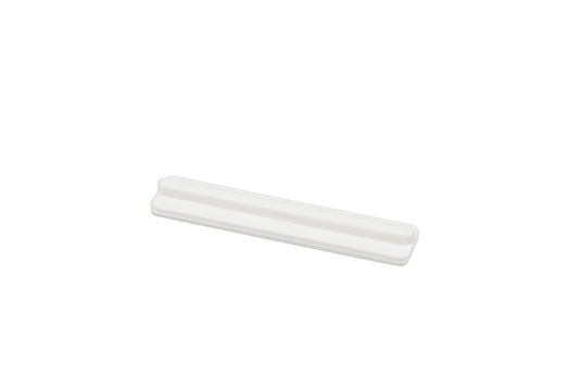 STAS multirail connector links two rails seamlessly in white.