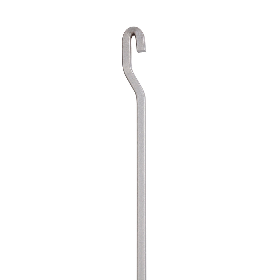 STAS j-rail max steel rod comes in 150/200 cm, supports heavy items up to 40 kg securely.
