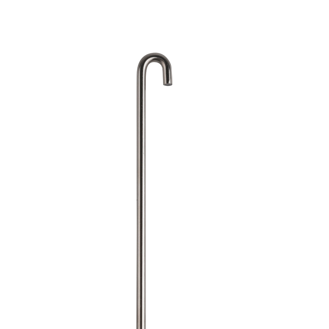 STAS j-rail rod 3mm: perfect for aluminum j-rail gallery hanging system, holds 15kg, 150cm & 200cm lengths.