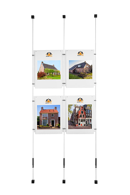 STAS frame connector 4,5mm for connecting frames in menus or price lists.