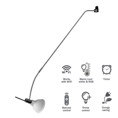 STAS Wi-Fi smart-led incl. fixture: Adjustable smart lighting.