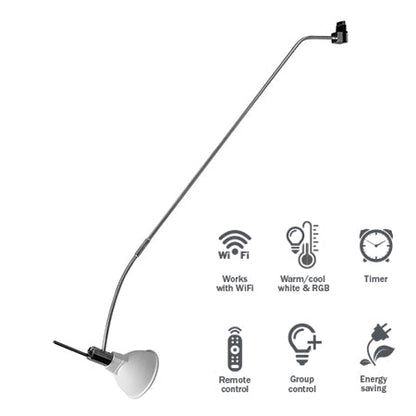 STAS Wi-Fi smart-led incl. fixture: Adjustable smart lighting.