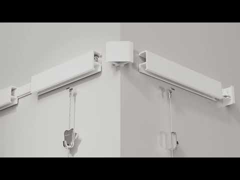 Install elegantly with STAS minirail + installation kit, a top choice for picture gallery hanging systems.