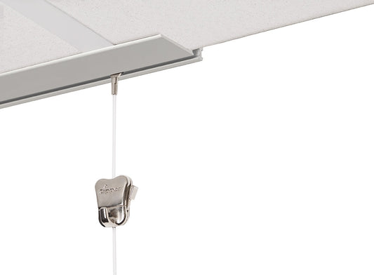 STAS drop ceiling rail 200 cm white for seamless suspended ceiling integration.