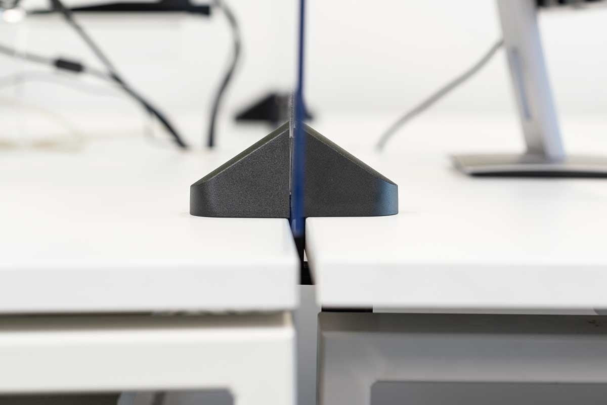 STAS desk clamp spacer for plexiglass desk dividers
