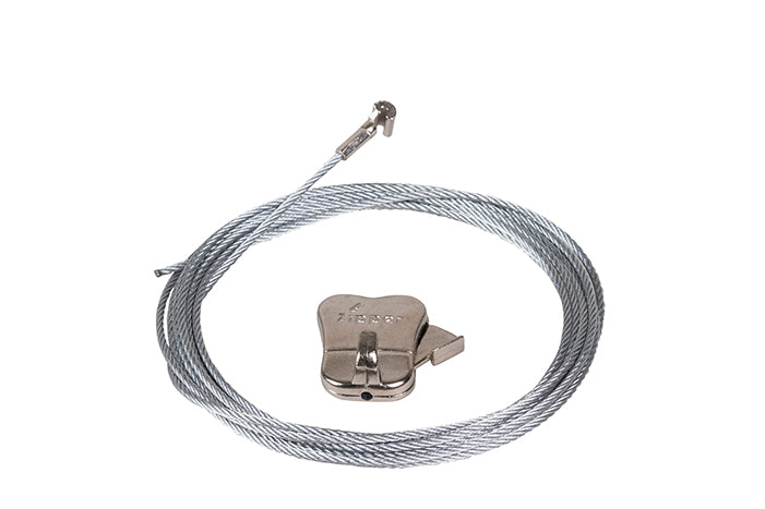 1x Cobra Steel Cable + Zipper Hook, ideal for diverse STAS rail systems.