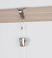 STAS moulding hook + perlon cord with loop 150 cm + STAS zipper