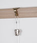 STAS moulding hook + perlon cord with loop 150 cm + STAS zipper