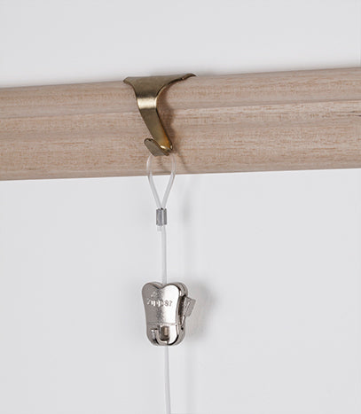 STAS moulding hooks for crown moulding hangers, pack of 10, 3 color choices.