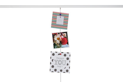 STAS white magnet set offers a seamless art hanging experience with magnets.