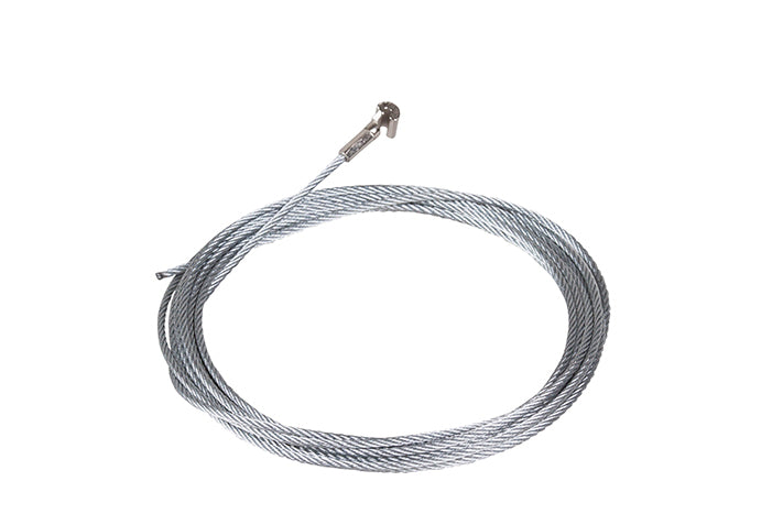 1x cobra steel cable + 1x zipper hook