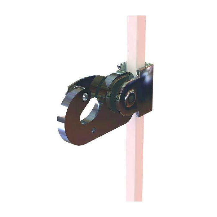 STAS j-rail max hook, ensures security for up to 40kg.