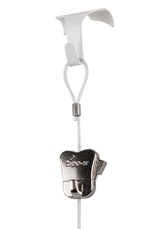 STAS moulding hook and perlon cord for picture rail hanging upto 33 lbs.