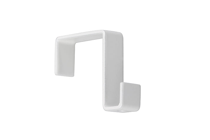 STAS panel hooks white pack of 10 for versatile panel and door use.