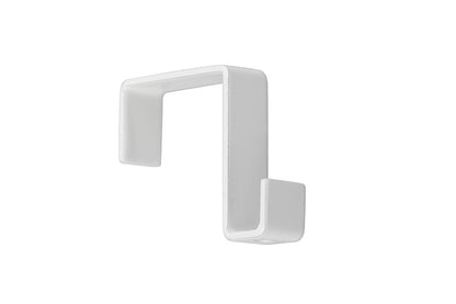 STAS panel hooks white pack of 10 for versatile panel and door use.