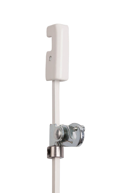 STAS collar + cap secure j-rail max rods against theft.