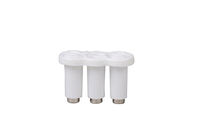 STAS magnets white (10 pcs) quickly hang photos, drawings, and more. Use with STAS steel cable.