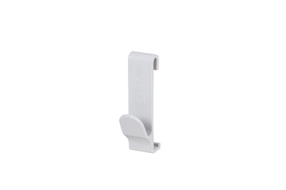 STAS papergrip hook securely hangs items like keys on STAS rail.
