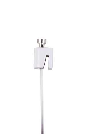 STAS j-rail cylinder hook works with perlon cord/glider; supports up to 4kg with smartspring.