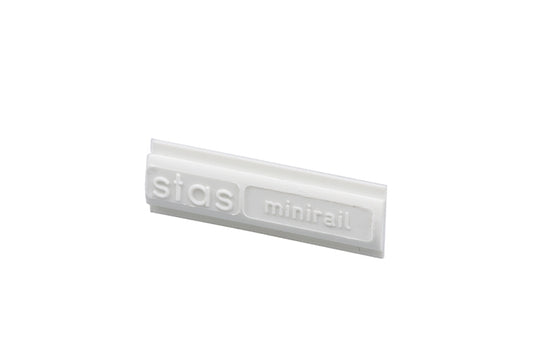 STAS minirail connector for seamless picture hanging