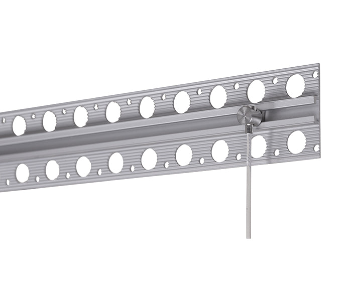 STAS plasterrail hook: Ideal for 15kg max load with STAS zipper and cord.
