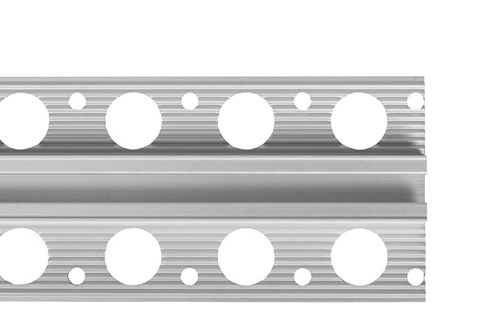STAS plasterrail - 200 cm, hidden rail system for sleek, secure wall decor, supports 15 kg/m.