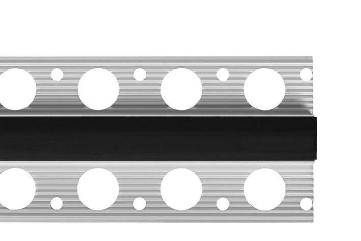 STAS plasterrail - 200 cm, seamless stucco integration, durable rail supports up to 15 kg/m.