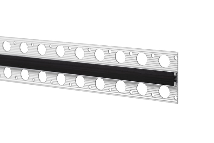 STAS plasterrail - 200 cm, flawless wall integration, sleek design holds decor up to 15 kg/m.