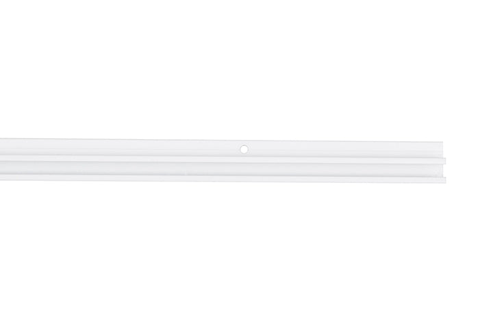 STAS u-rail picture hanging system handles up to 20 kg/m, ideal for art and noticeboards.