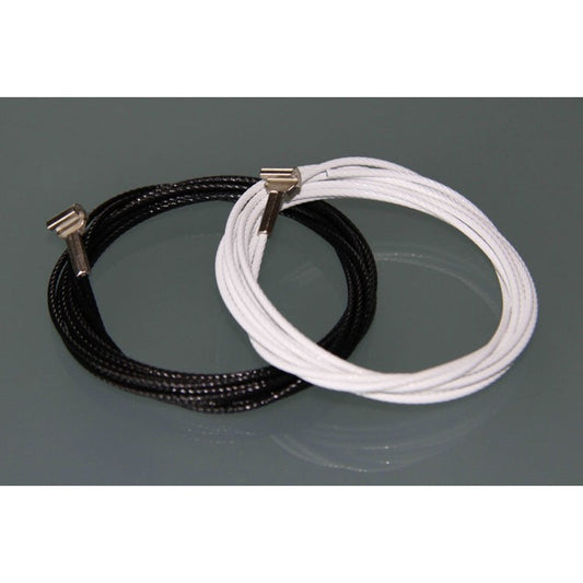 STAS cobra steel cable with black or white coating