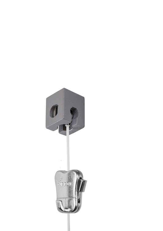 STAS qubic set: Ideal for art hanging, compact, versatile for walls and ceilings.