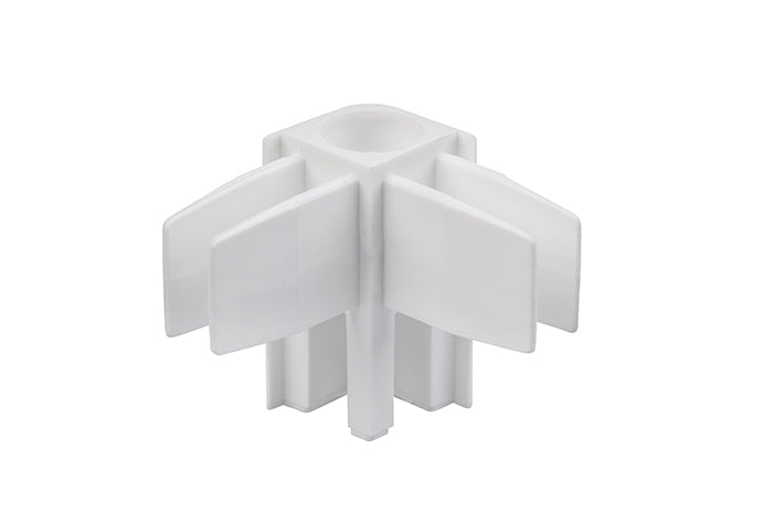 STAS cliprail pro corner cap white