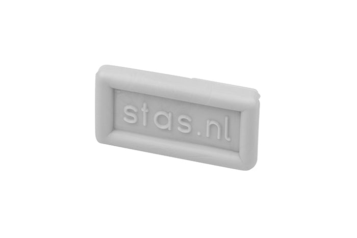 STAS cliprail pro-multirail end cap: tidy finish for rails.