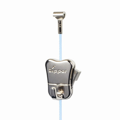 STAS zipper offers secure hanging for art, with max capacity of 20kg. Compatible with STAS picture hanging system.